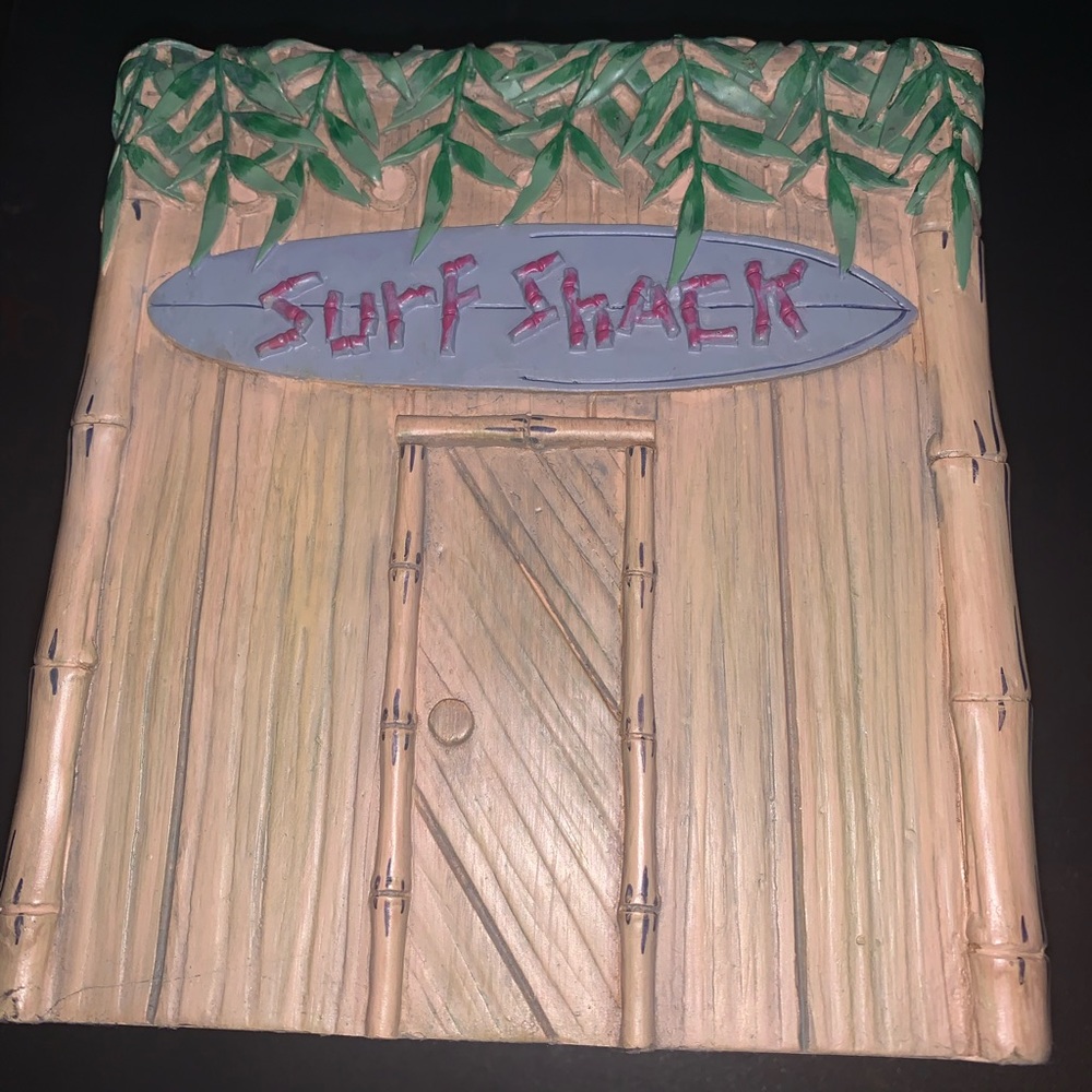 Surf Shack tissue cover for square tissue boxes so cute $20 retail from Dillards